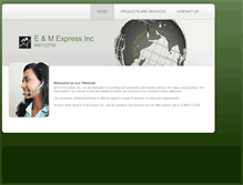 Tablet Screenshot of enmexpress.com